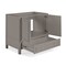 Alaterre Furniture Williamsburg 2pc Wooden Bathroom Vanity Set - 36-in. L Vanity, 30-in. L Rectangular Mirror, Gray AVAN360040B - alternate 6